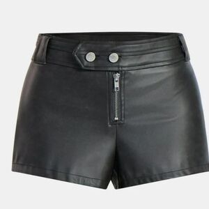 Black No Boundaries Shorts With Buttons & Zipper XS Nwt